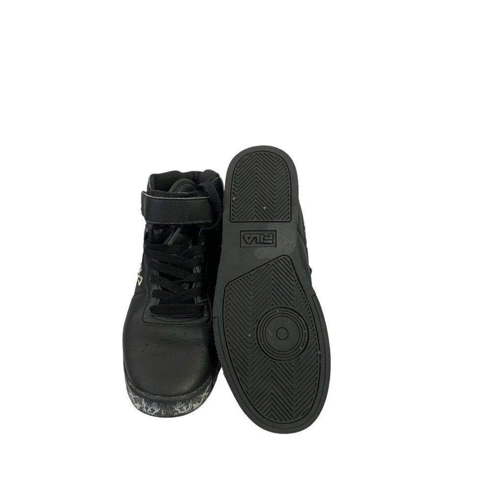 Fila Mens Marble Black Basketball Sneakers - Picture 6 of 6